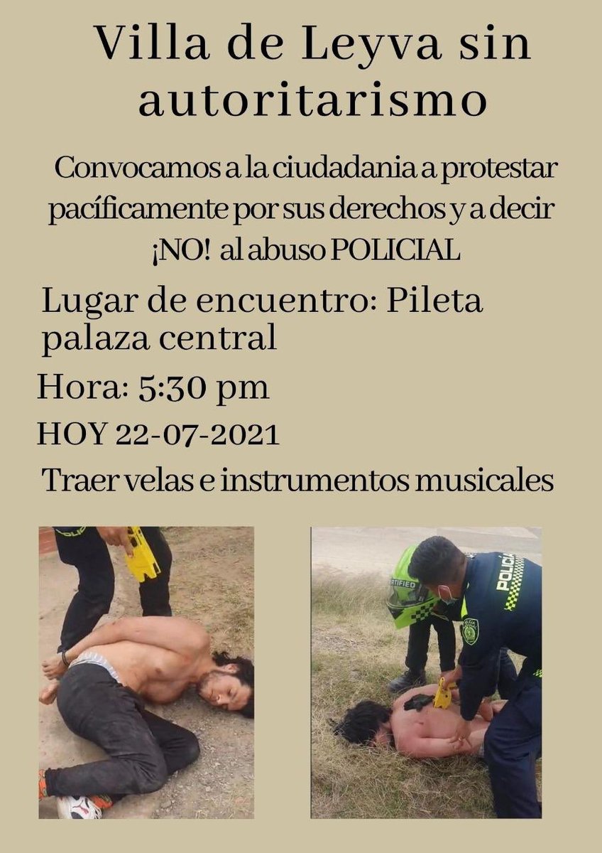 TembloresOng's tweet photo. Esta tarde habrá un plantón en la plaza central para rechazar la violencia policial. Necesitamos una profunda reforma estructural a la policía para poder erradicar la violencia. https://t.co/1Jxdj5qtul