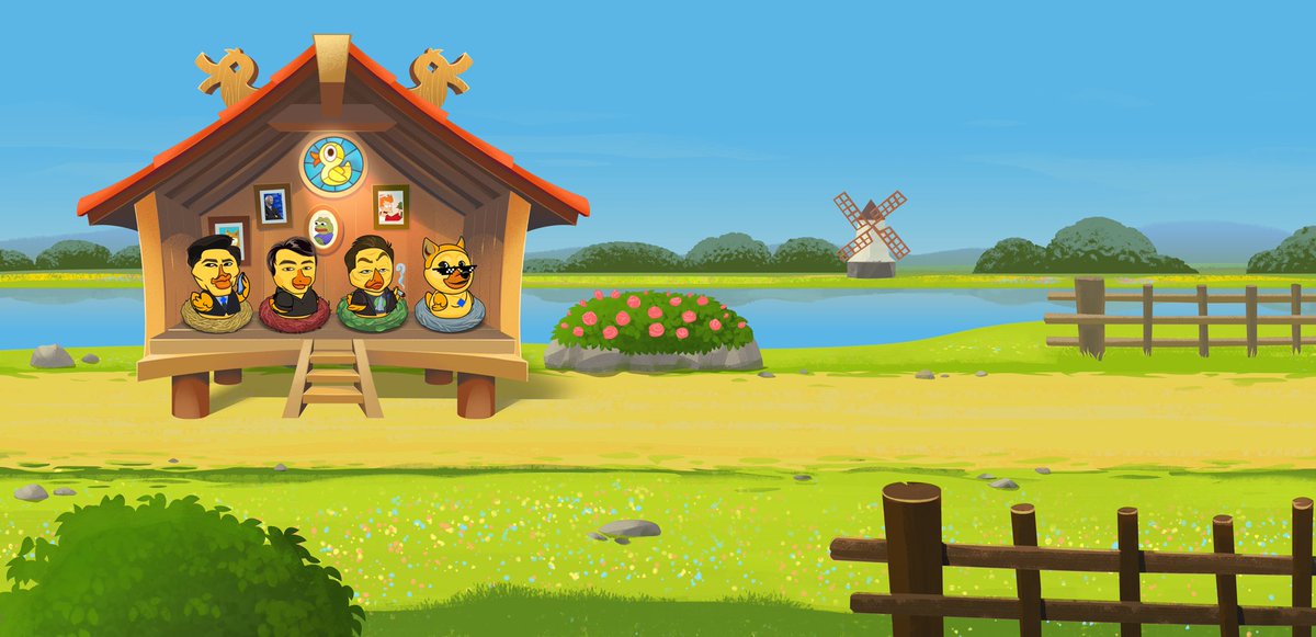 Pretty location for a farm