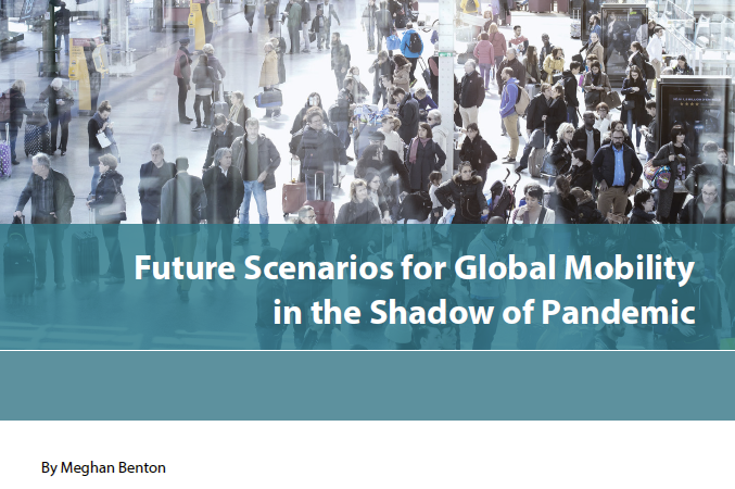 MPI report thumbnail "Future Scenarios for Global Mobility in the Shadow of Pandemic"