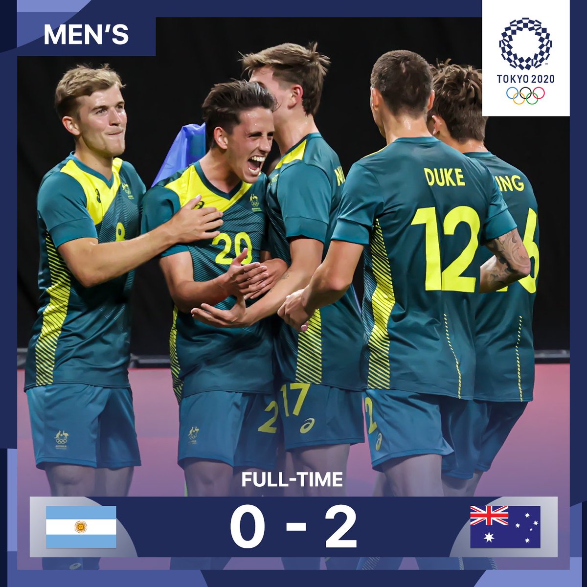 Asiancup2023 On Twitter Ft Argentina 0 2 Australia What A Start From The Olyroos Australia Open Their Tokyo2020 Campaign With The Perfect Result Over The South American Giants Https T Co 3gbjqiwrsp