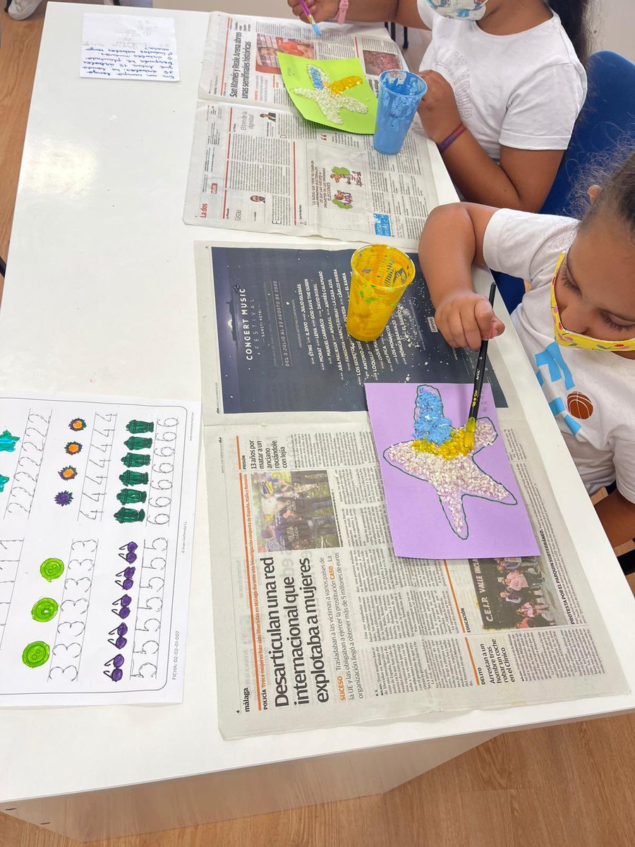 Los talleres de los peques están siendo todo un éxito este verano ✌🏻