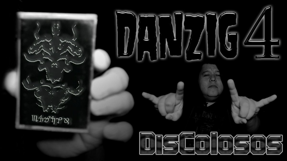 maldadreyes's tweet photo. #DisColosos recomendaciones álbumnes musicales de #ElMaldad, en esta primer video, #Danzig4, haz click en el enlace para ver el video: https://t.co/lwTZKywXwG https://t.co/7nxSXwYg5s