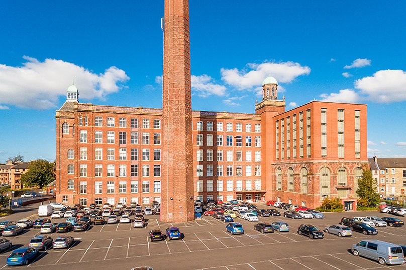 #Fact #MileEndMill was built between 1899 / 1900 and is a Grade A listed building.  Now offering modern studios for a variety of business industries.  Looking for space? Call Louise on 0141 889 8000 #paisley #renfrew #officestolet #affordableofficespace #restoredmill