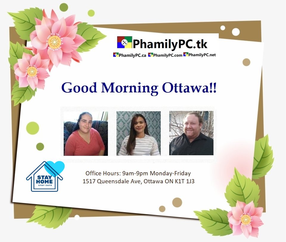 phamilypc's tweet photo. Good Morning Ottawa!!
❤ ❤ ❤
 #ottawa #computerrepair https://t.co/iwb2ca02Kf