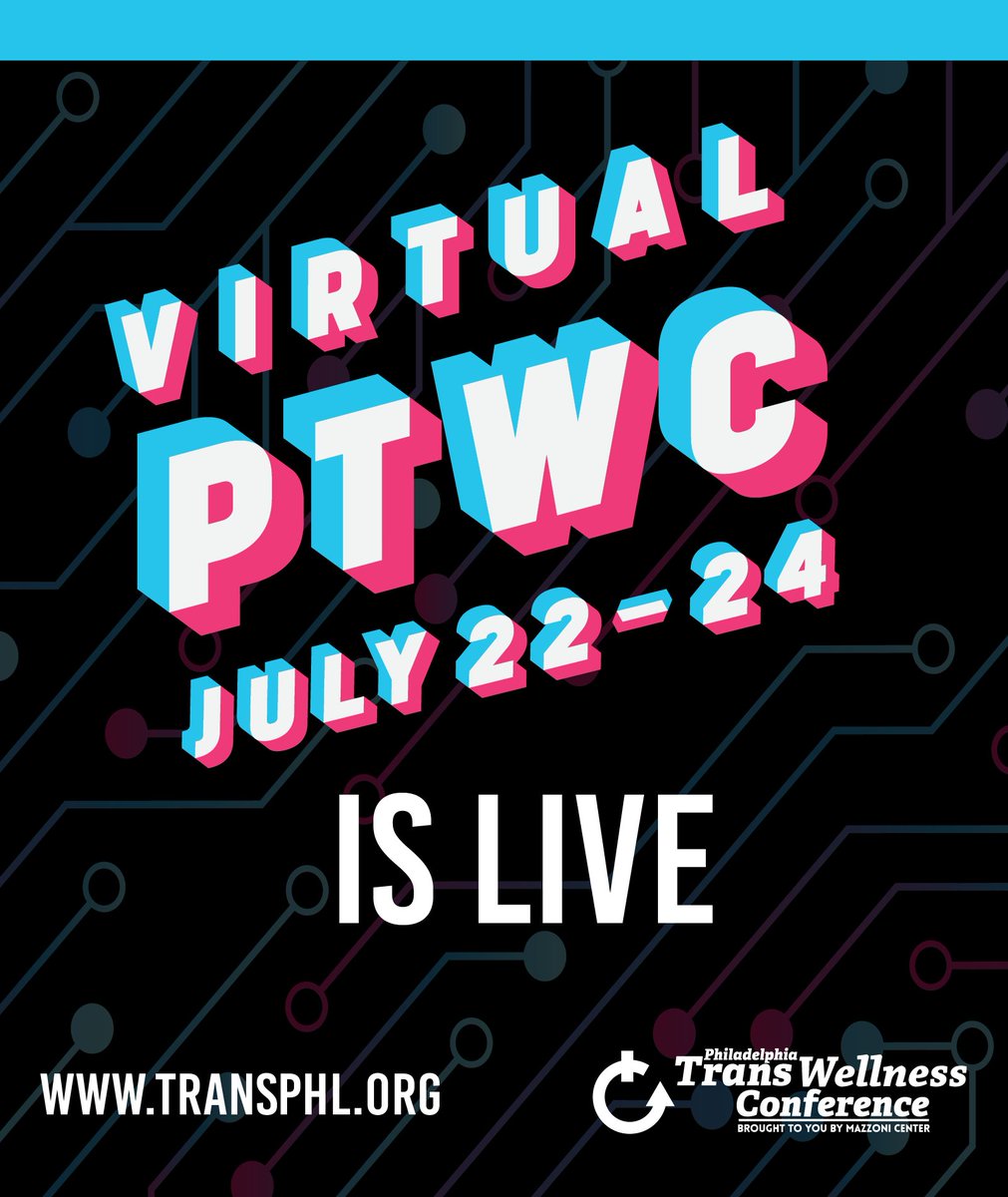 PTWC is live! Day one begins is a little bit and we hope everyone have a great day at the workshops. Don't forget to visit the exhibitors who will be live at 9AM  #PTWC2021 #VirtualPTWC #TransPHL