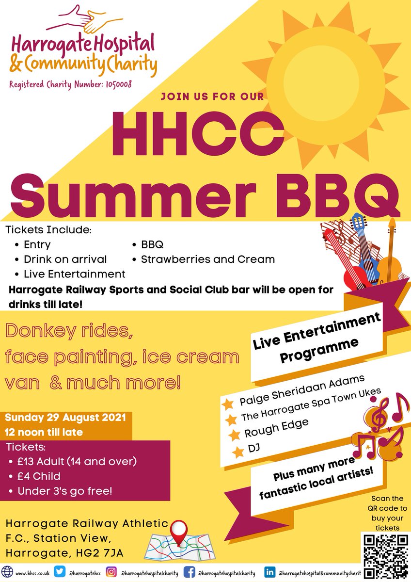 1/3 Are you looking for an event for you and your friends and family to come together, have fun, relax and celebrate all whilst supporting a fantastic local charity - then we have the perfect event for you!  We would love for you to join us for our very special Summer BBQ!
