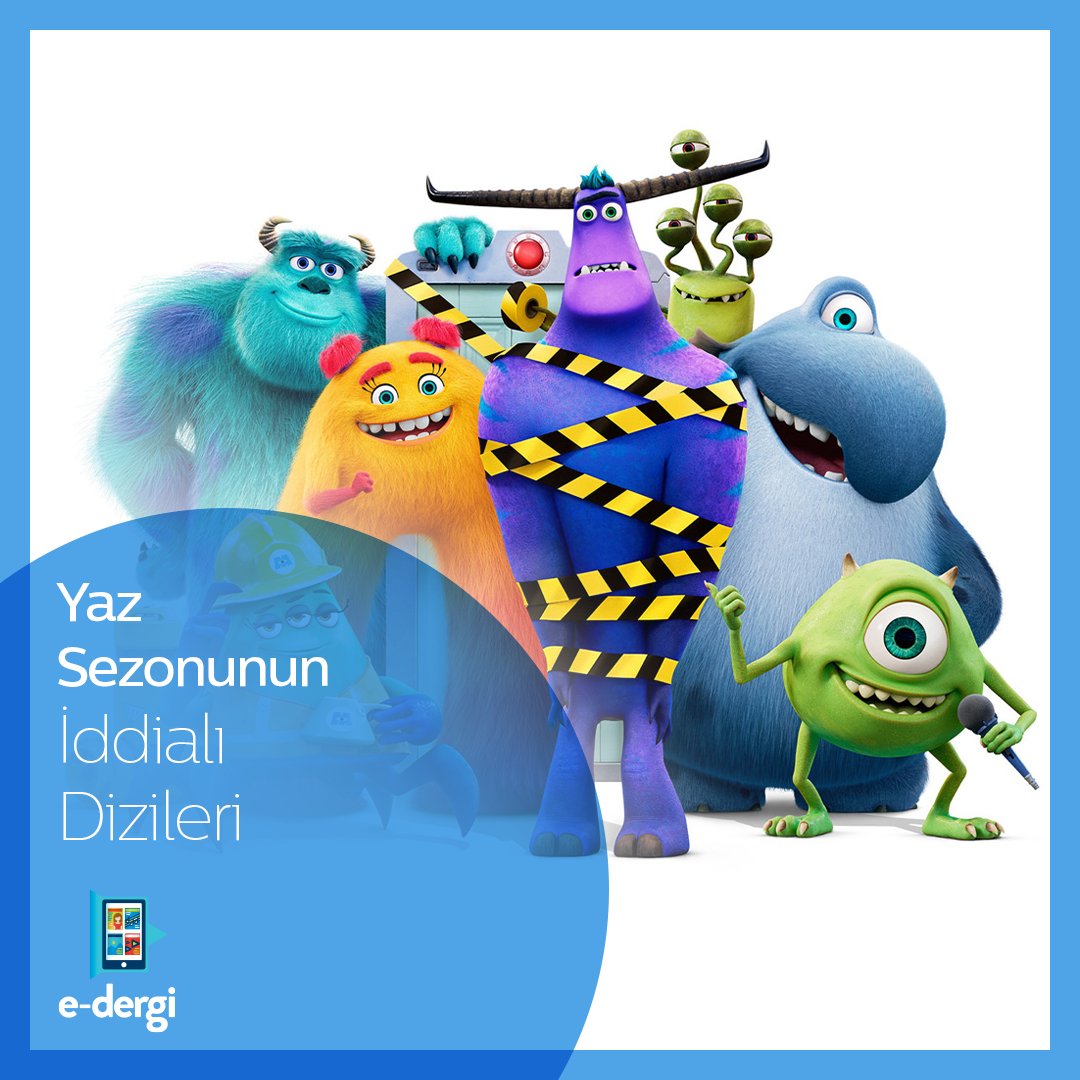 Başta 2001 yılının efsane filmi Sevimli Canavarlar’ın dizisi Monster At Work olmak üzere Temmuz ayında seyircisiyle buluşan birbirinden özel 14 dizi Postkolik dergisinde!🎬 Sevimli Canavarlar tutkunları, dizi hakkında düşüncelerinizi bizimle paylaşmayı unutmayın!
#BiDünyaDergi