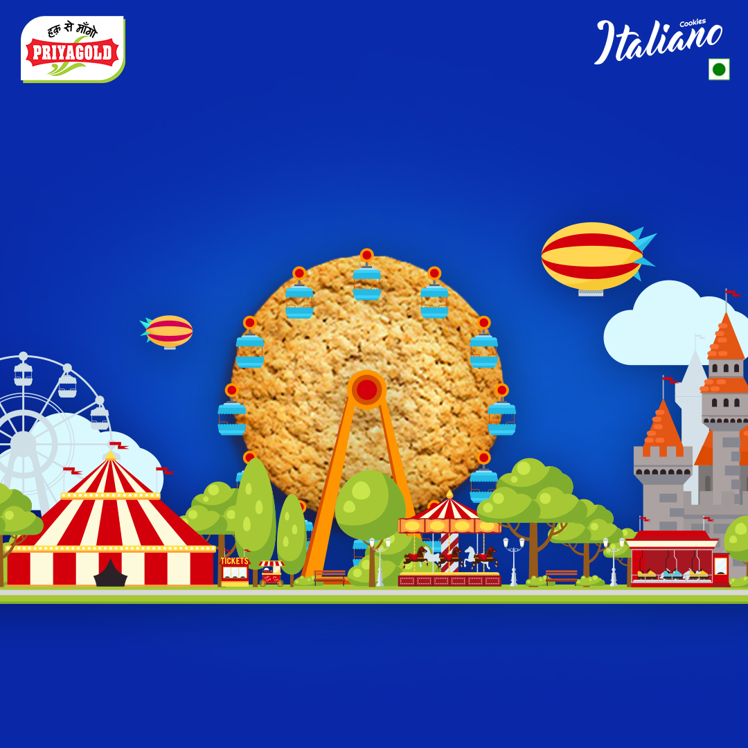 The child in us always looks forward to fairs but going to one without a sweet snack is a no-no. 

Make your fair rides more exciting by having our Italiano Coconut Cookies. It's full of goodness and tastes amazing!

But don't forget to put on your mask &amp; keep social distancing.