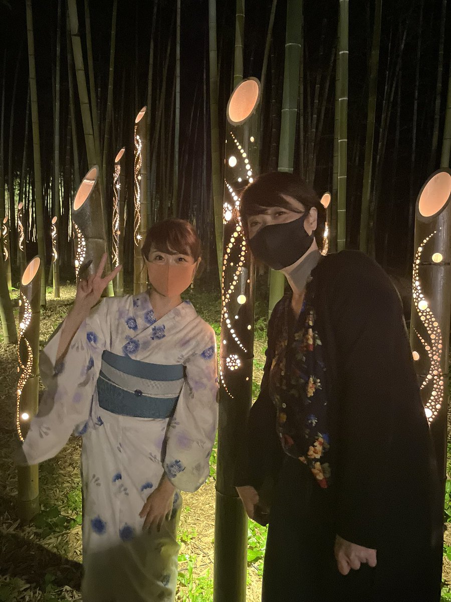 sugayumiko's tweet photo. #若竹の杜
#若山農場
#竹あかり
#みんなの想火

竹あかり
雨あがり
星が降る https://t.co/BnLhedPL6m