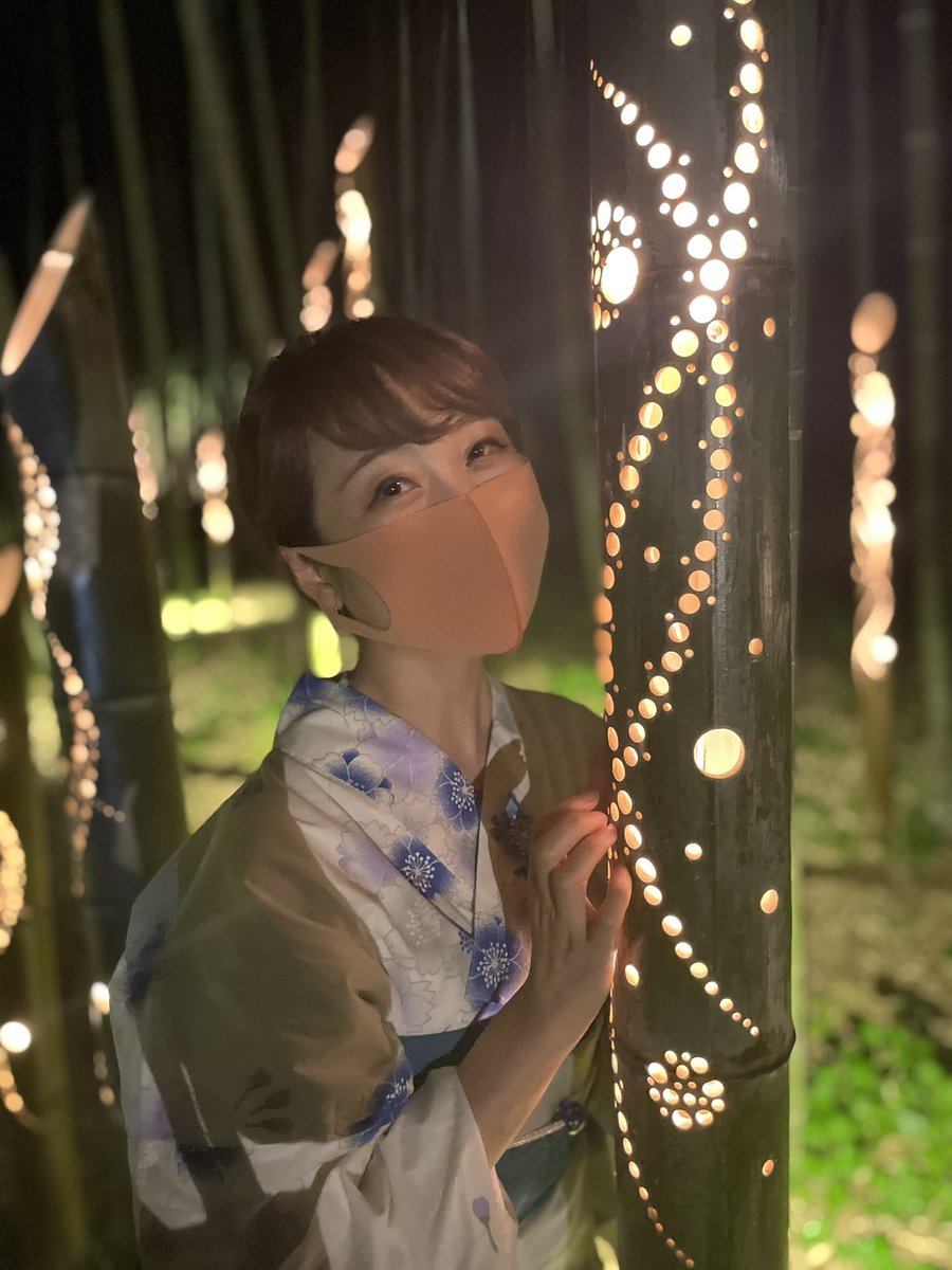 sugayumiko's tweet photo. #若竹の杜
#若山農場
#竹あかり
#みんなの想火

竹あかり
雨あがり
星が降る https://t.co/BnLhedPL6m