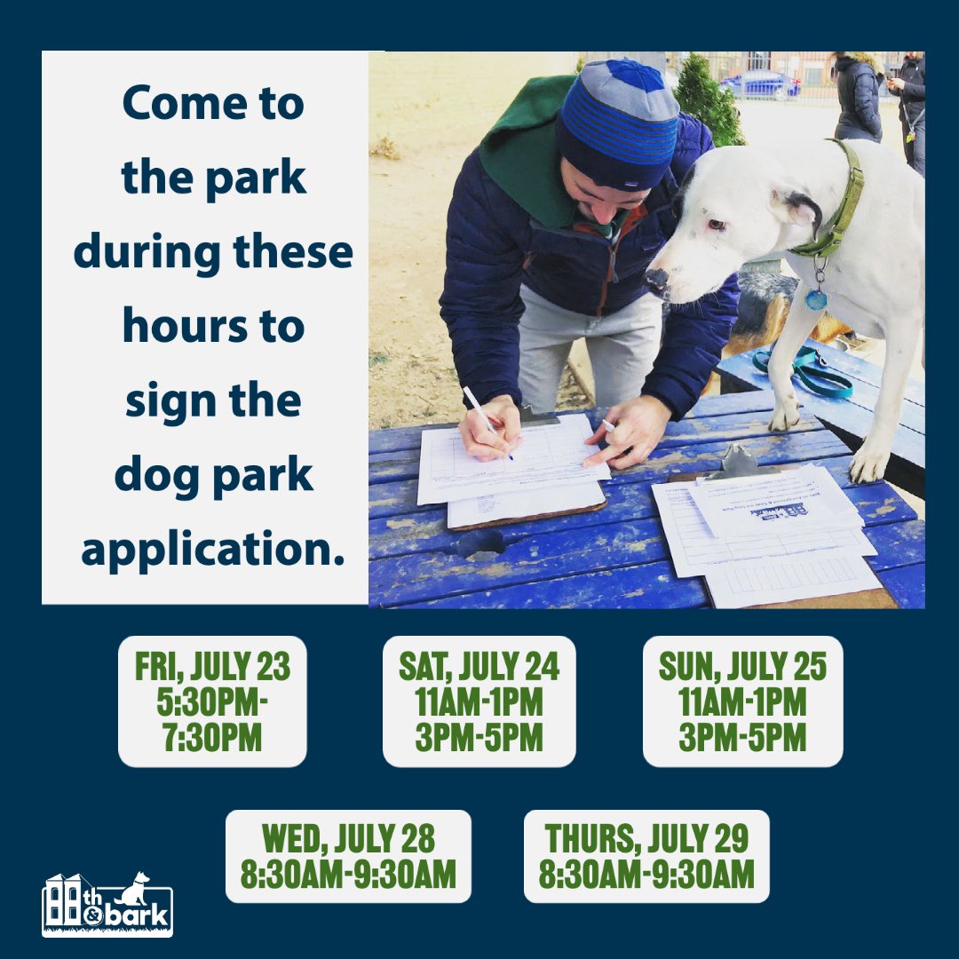 11thandBark's tweet image. The next step in making the Columbia Heights Dog Park an official DC park is to submit a formal application, and it needs signatures to show community support. Come to the park to sign it.