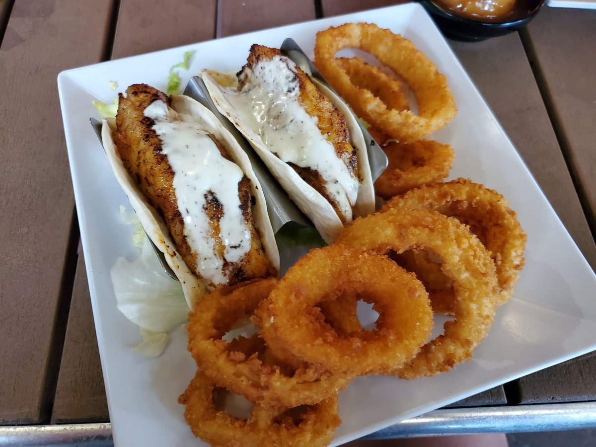 YucatanFMB's tweet photo. #Fish #Tacos. They're not just for Tuesdays! #fortmyersbeach #Lunchtime https://t.co/myuMHBbJsB