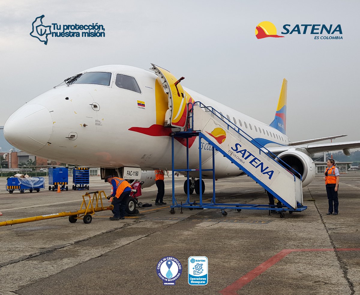 AerolineaSatena's tweet photo. Si te miran como a este #EMB170, no la dejes ir! 😍
Recordamos al poderoso Embraer en este jueves de #TBT desde la ciudad de la eterna primavera, nuestra segunda casa ✈💚
#SATENAEsColombia 🇨🇴 https://t.co/7GpTXq3bTk