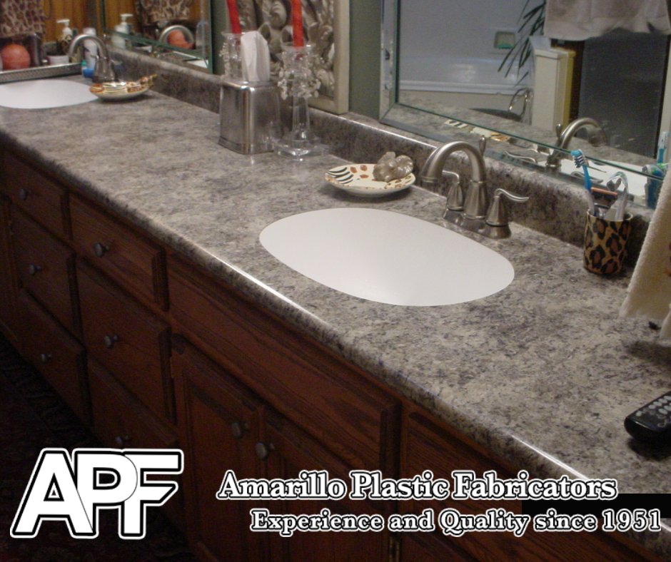 Acrylic white Karran sinks at Amarillo Plastic Fabricators, we offer many different options when it comes to acrylic karran sinks. Visit our showroom today and we can help you find the best sink for your kitchen or bath. bit.ly/2ZrtFXR