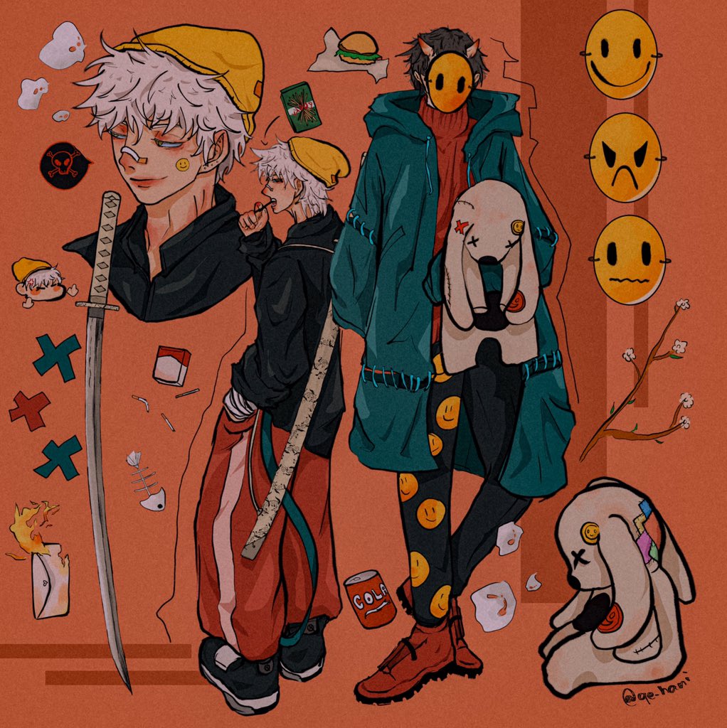 hanibeets's tweet photo. meet my new sons. 👹 #oc #artph https://t.co/NCsfq1XxIx