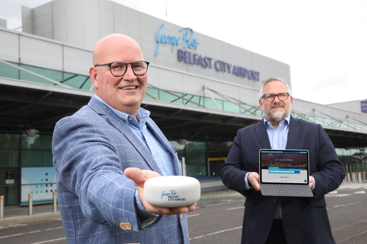 We've invested 6 figures into a major 5-year, digital transformation programme 🤝

🗣️Amazon Alexa functionality - a first for any airport in NI
📲 a 24/7 customer service tool, AirChat
➡️ 20 wayfinding digital screens

With much more to come! 

Read more: bit.ly/DigitalTransfo…