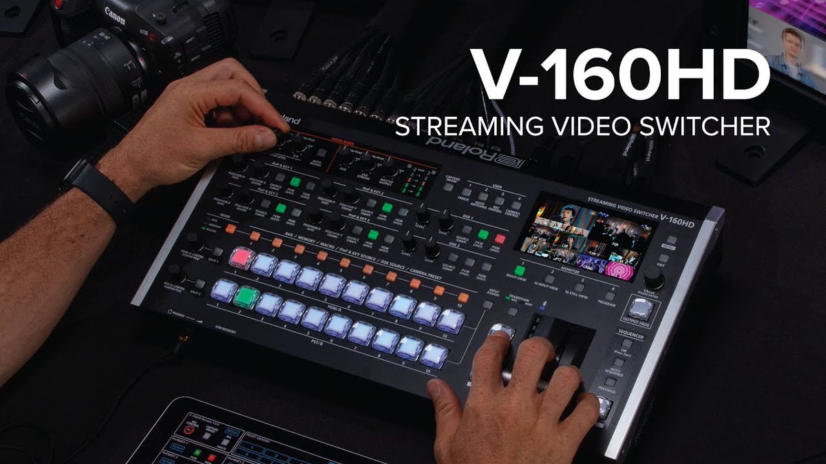 HoldanBlog's tweet image. Introducing the @rolandproavuk V-160 Streaming Video Switcher!

youtu.be/yDRE_Inp1M4  

#Switcher #Streaming #Portable