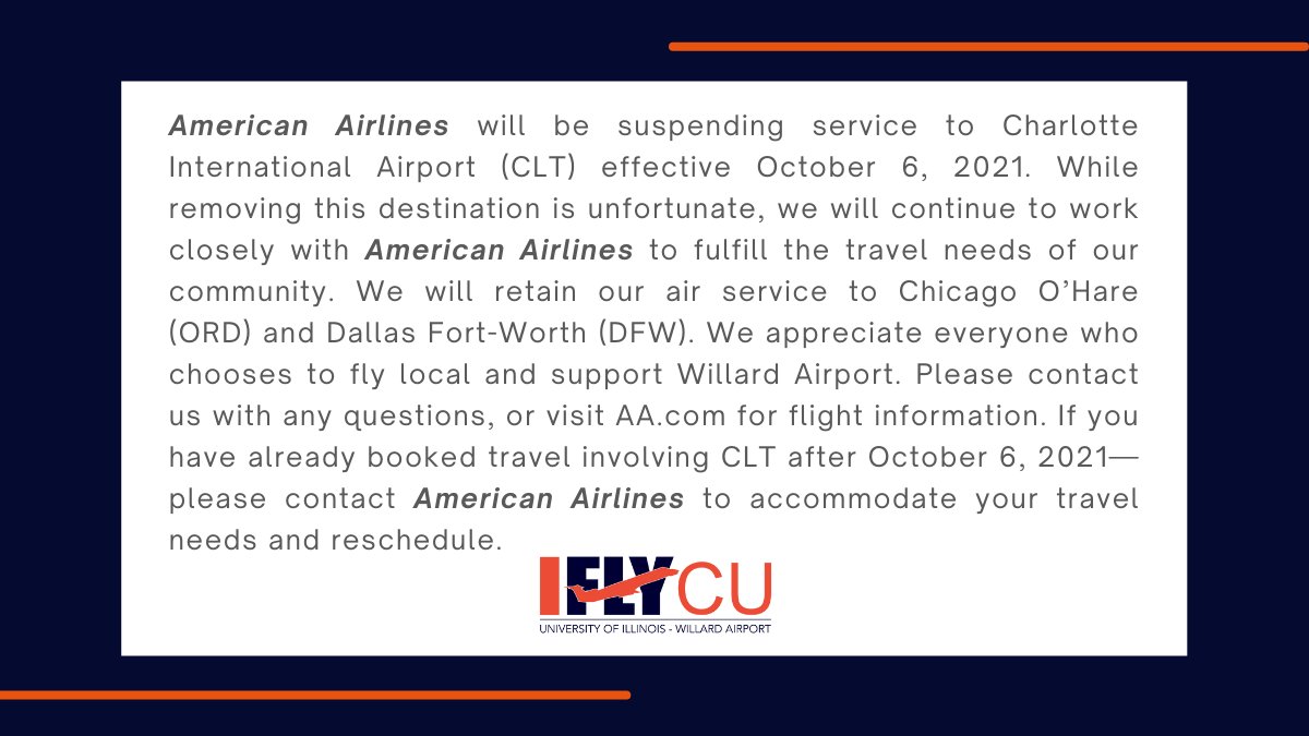 Fly Champaign-Urbana tweet media