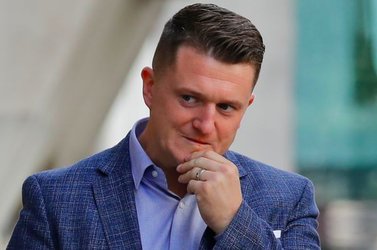 Tommy Robinson moans he's 'bankrupt' after being ordered to pay schoolboy £100k