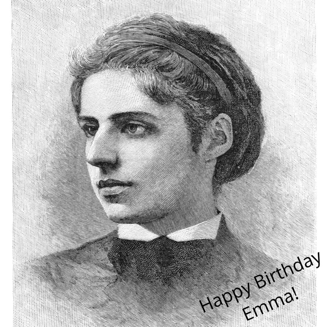 HTDSpod's tweet photo. #OnThisDay in 1849, Emma Lazarus was born.
Emma is known for writing one of the most iconic poems, The New Colossus, featured on the pedestal of the Statue of Liberty.
So happy birthday Emma!
#EmmaLazarus #StatueOfLiberty #GiveMeYourTired #YourPoor #HappyBirthday https://t.co/PO0BhBXH6a