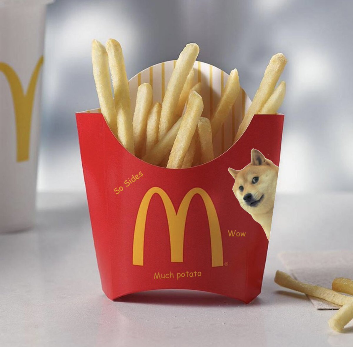 cryptunez's tweet photo. $DOGE is the trojan horse towards crypto going mainstream.

how long until @McDonalds starts accepting $DOGE “as a joke” ? https://t.co/AWJIGMrIq3