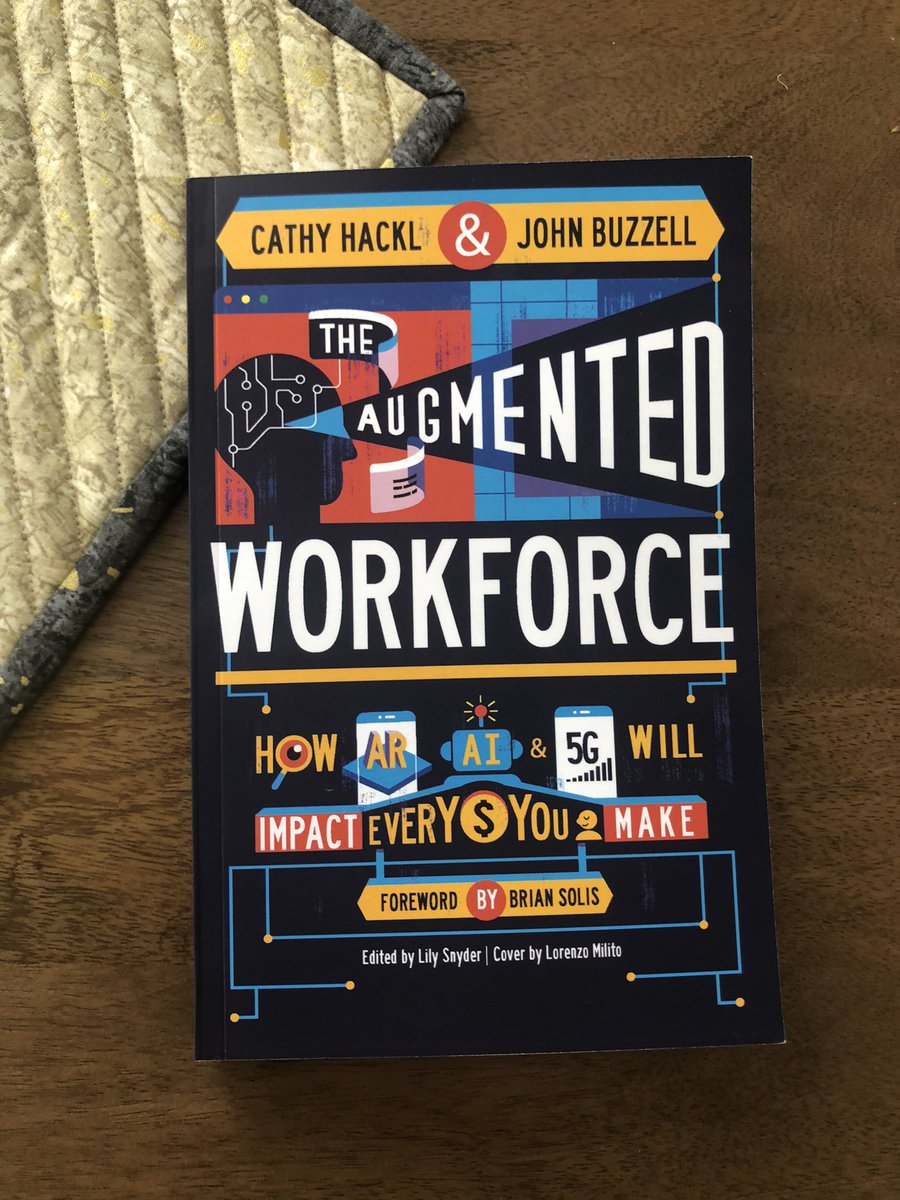Just got my copy. Excited to dive in! @CathyHackl @buzzxr