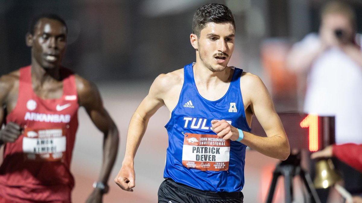 Tulsa’s Patrick Dever Named USTFCCCA National Scholar Track Athlete of the Year tulsahurricane.com/news/2021/7/22…