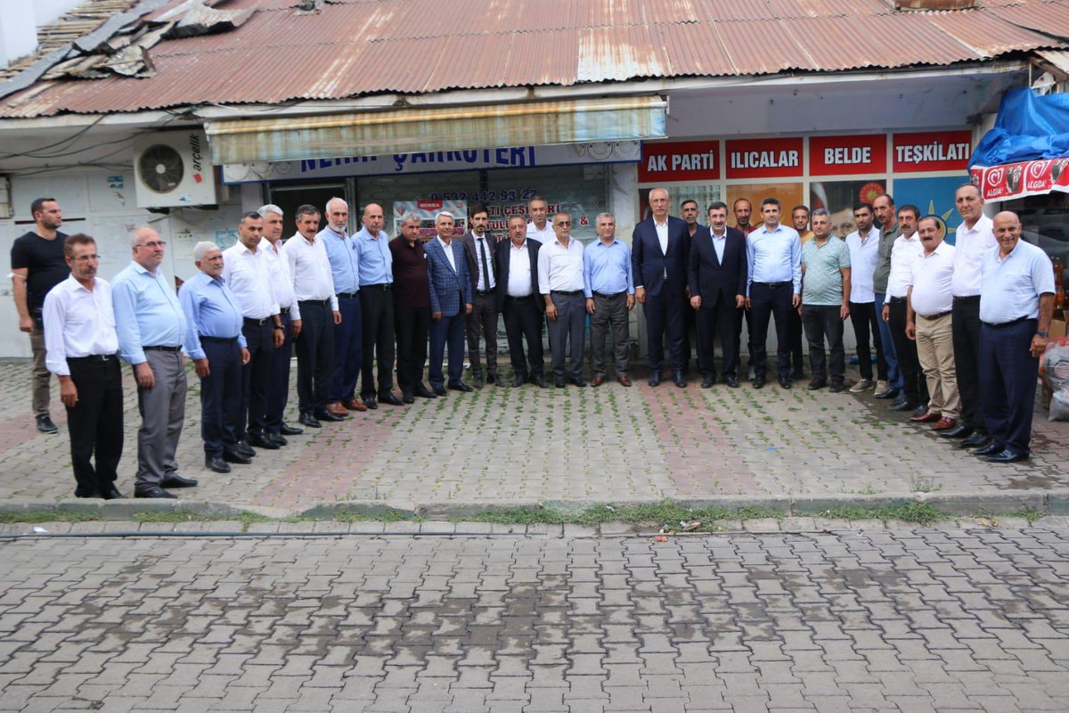 Karlıova İlçemizde ve Ilıcalar Beldemizde halkla ve teşkilatımız ile bayramlaşma yaptık.