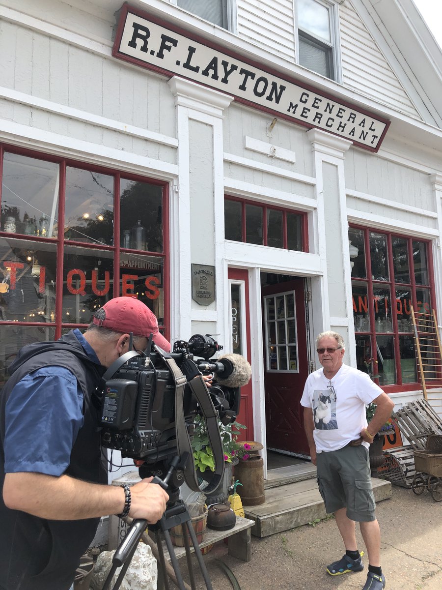 cbclandandsea's tweet image. We recently had a GREAT day shooting in Great Village, #NovaScotia Looking forward to sharing this episode about #antiques this coming fall @cbcgem @tommurphycbc @rabower