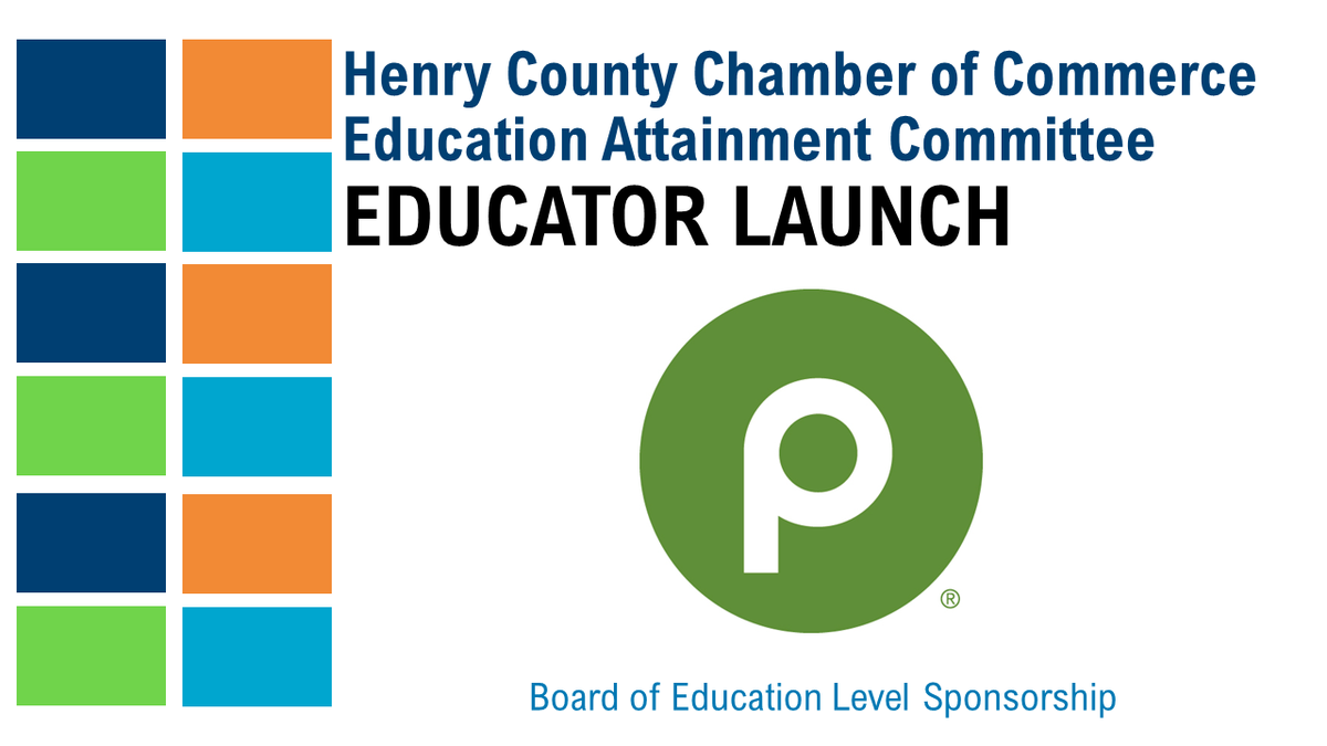 Henry_Chamber's tweet photo. Thank you, Publix, for sponsoring and supporting our Educator Launch! #MyHenryChamber #EducatorLaunch https://t.co/mk7QF0muJ8