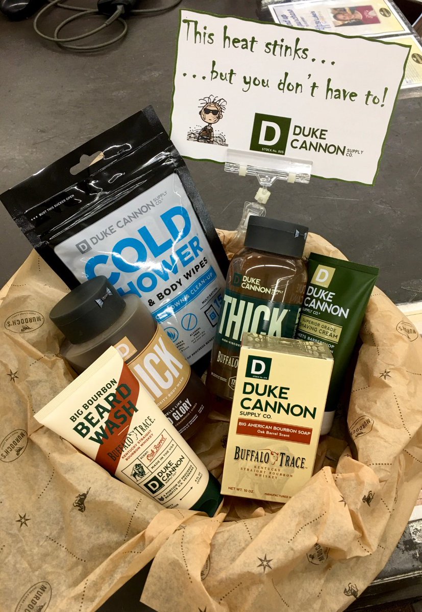 This heat stinks...but you don't have to! Not when you have Duke Cannon products.