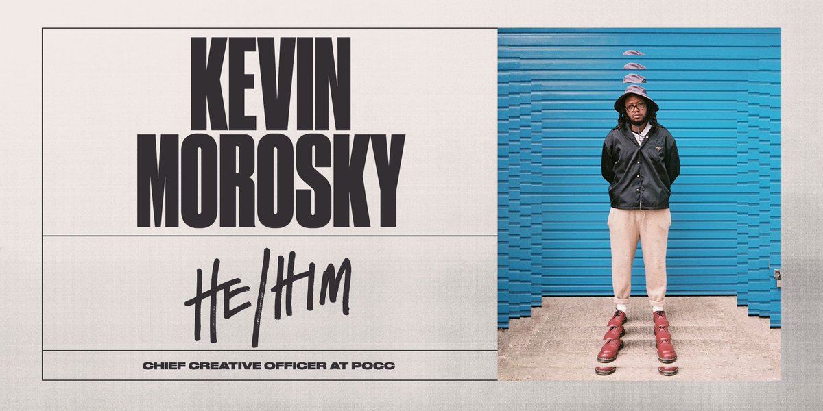 Meet Kevin Morosky (he/him). Chief Creative Officer at Pocc. #QueerAdFolk

<a href="/TheDrum/">The Drum</a> <a href="/outvertising/">Outvertising</a> instagram.com/p/CRTqwUZFGj0/…