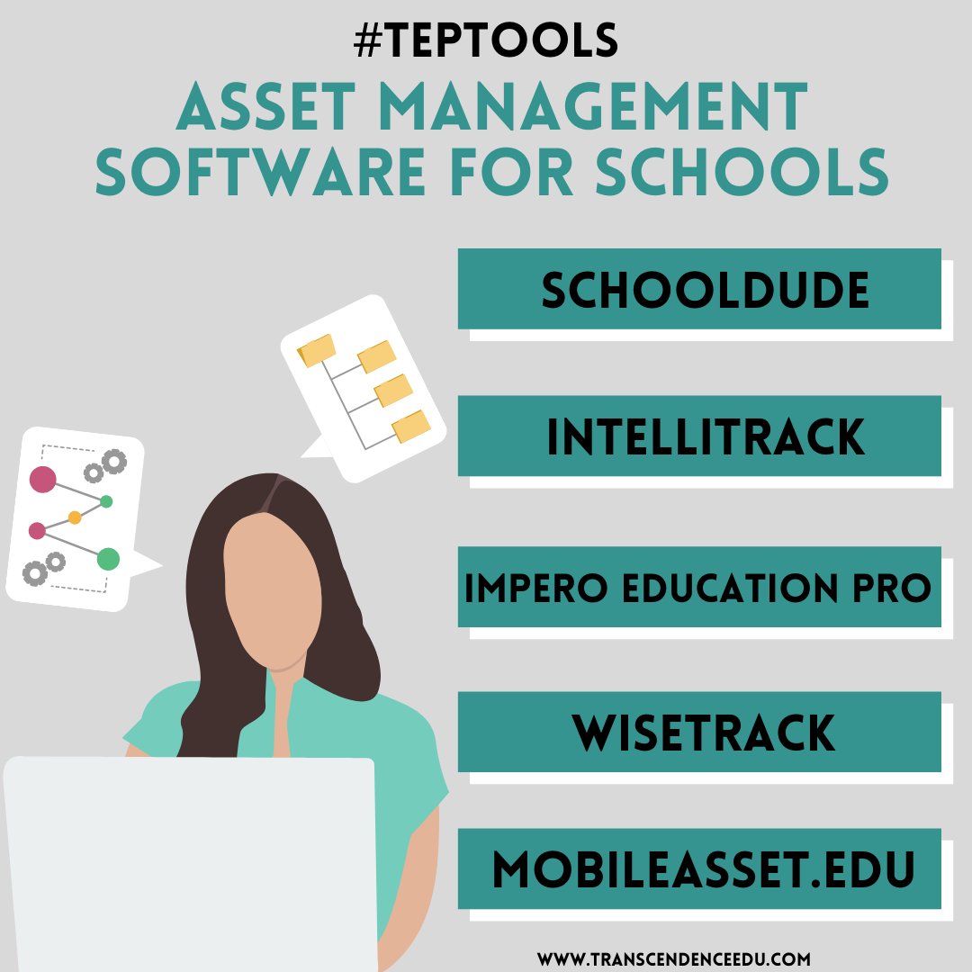 Check out our #TEPTools recommendation for school asset management software at linkedin.com/company/transc… 

#TEPTools #AssetSoftwareManagement #TEP