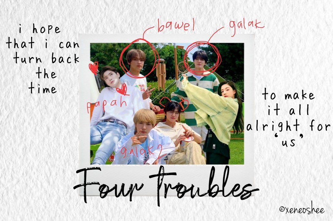 cruelcaffeine's tweet photo. four trouble𝐒
“𝘪 𝘥𝘪𝘥𝘯𝘵 𝘢𝘴𝘬 𝘧𝘰𝘳 4 𝘣𝘳𝘰𝘵𝘩𝘦𝘳𝘴”

—nct dream 00 line au https://t.co/KuzMxXlCGr