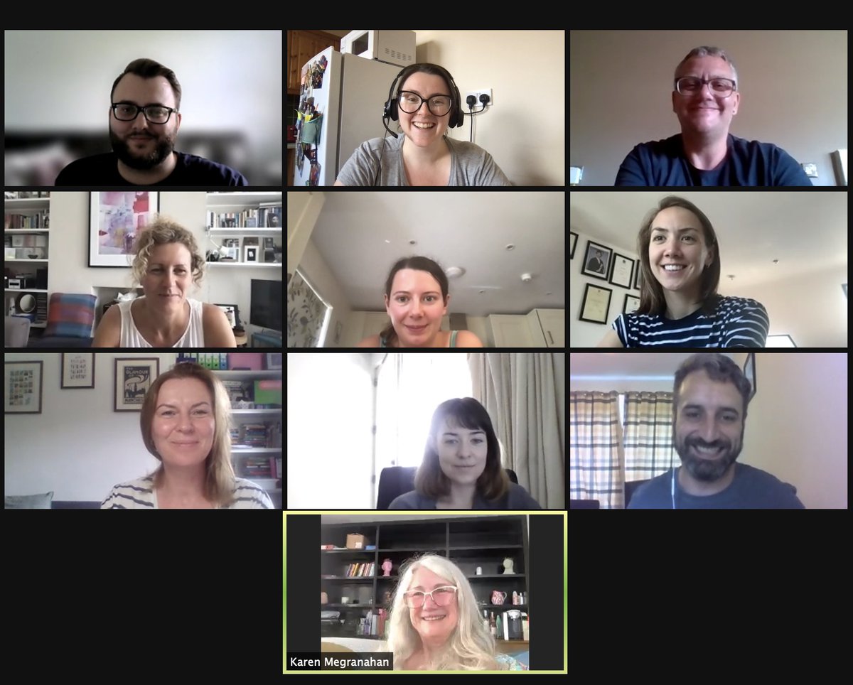 We had our first SUAB PhD network check-in session today, where we walked about the heat, working in academia, and lockdown fails and wins. From September we'll be checking in every couple of weeks to make sure nobody feels isolated while doing their research.