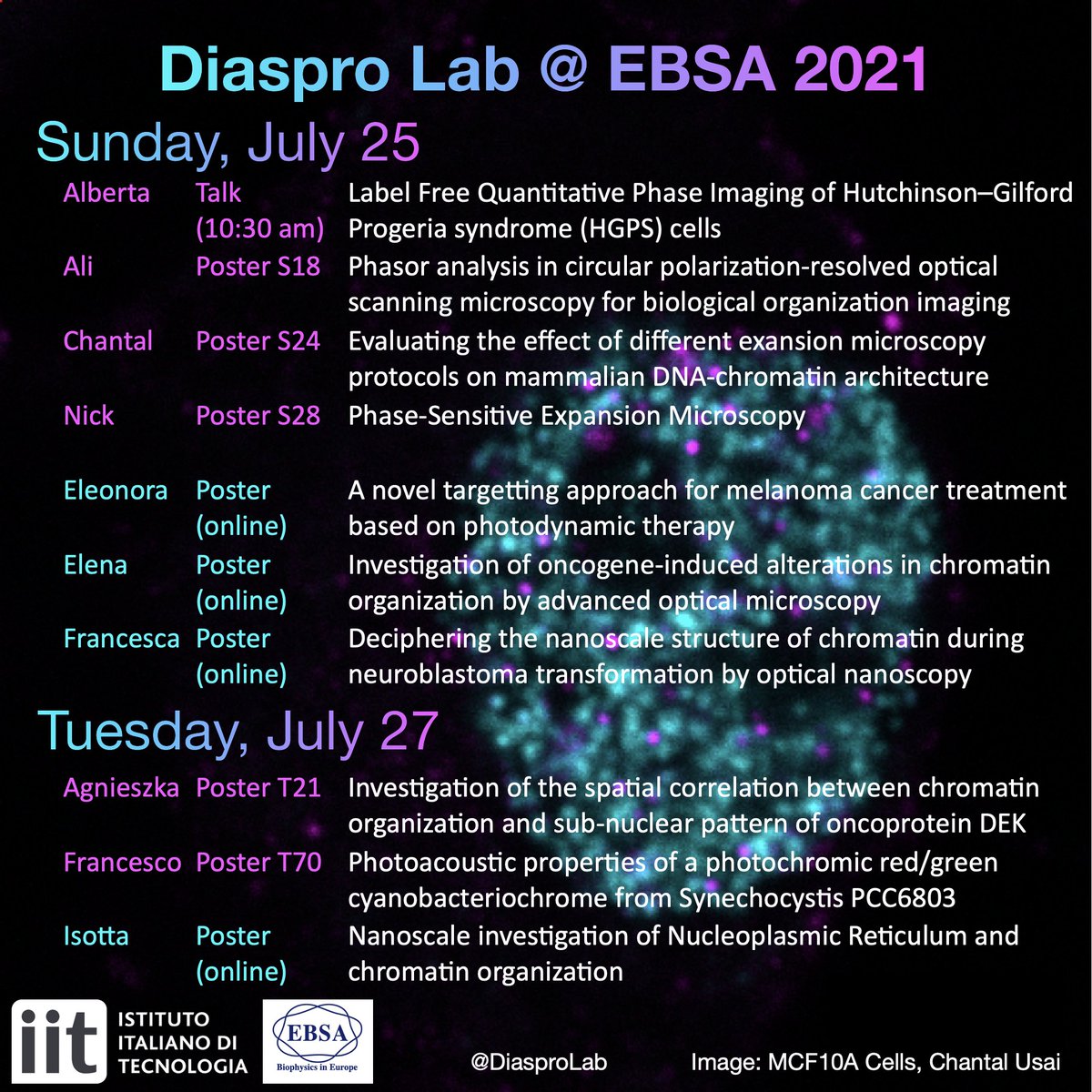 And just like that, it's only 3 days til the European Biophysical Societies Association (EBSA) conference!
 <a href="/ebsa_in/">EBSA meeting 2021 in Vienna</a>  #DiasproLab