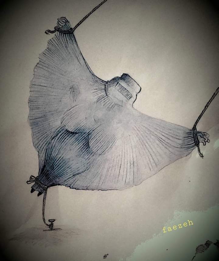 Kblbookseller's tweet image. آزادی زنان در نظام طالبانی 
طرح: فائزه جلالی تمرانی