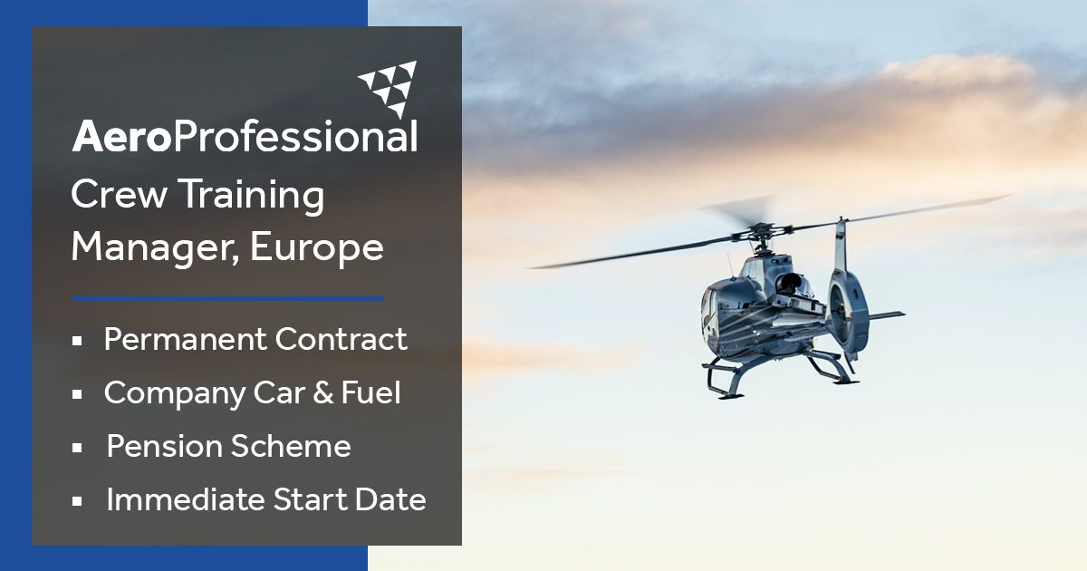AeroProJobs's tweet image. We're looking for a #CrewTrainingManager to join our rapidly-growing, European based client! 🚁 Providing a permanent contract, company car and fuel allowance, pension scheme and an immediate start! Apply now 👉 buff.ly/2M5V6Un #CrewTraining #CrewManager #MD902 #H145