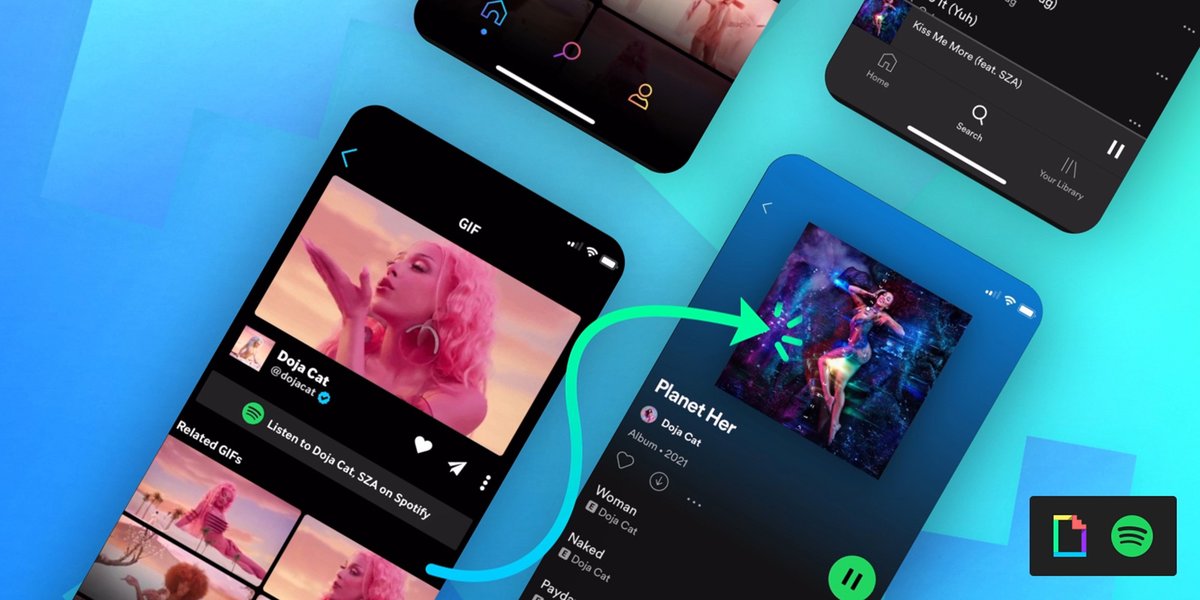 Spotify and Giphy are 'enhancing' GIFs with music