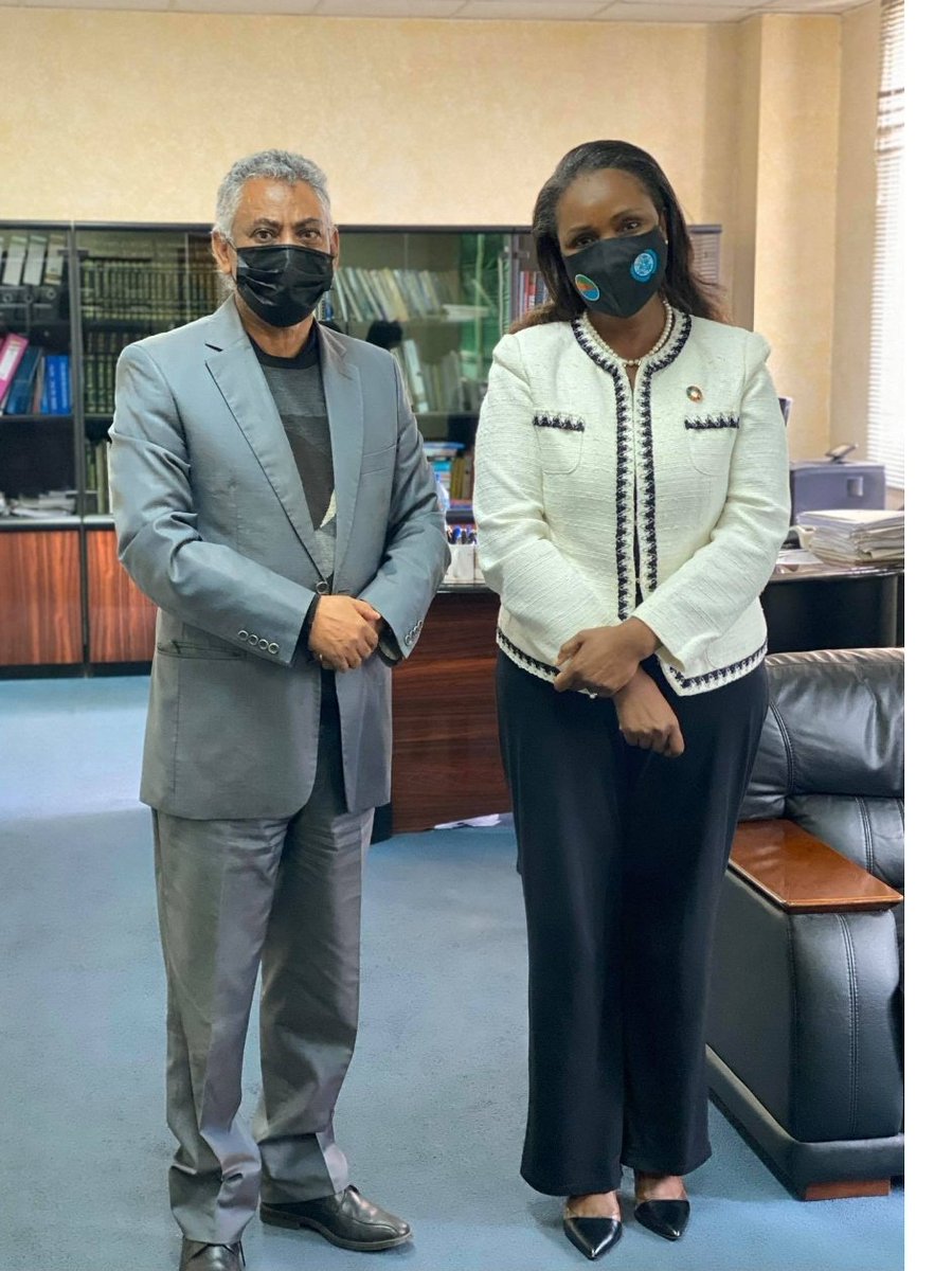 This morning I was privileged to meet with the Hon. Minister for Information H.E Yemane G. Meskel. We had very fruitful discussions on strengthening the partnership between Government &amp; the UN to deliver concrete results for the people of #Eritrea

#LNOB
#SDGEritrea