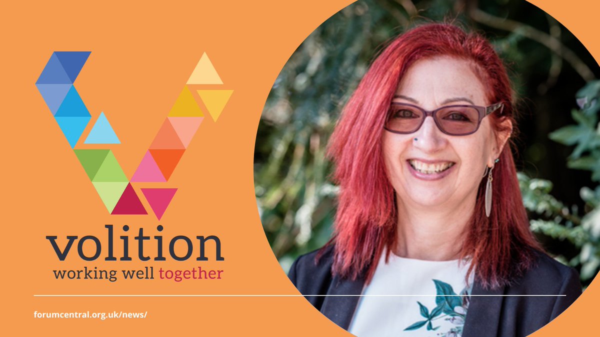 We are delighted to announce that Ruth Kettle has been appointed as Chair of Volition’s Board of Trustees.
Ruth has been a Volition Trustee since 2015 and as Chief Executive <a href="/InspireNorthUK/">Inspire North</a> brings a wealth of experience to the role. Read more:
forumcentral.org.uk/welcome-to-the…