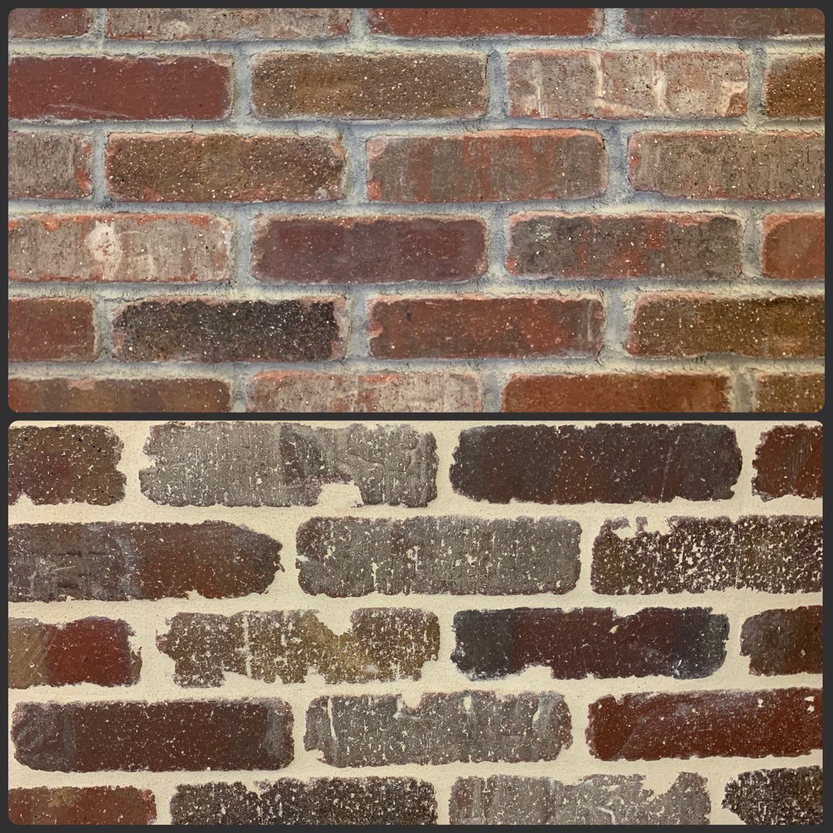 msusancrabtree's tweet photo. Finalizing our brick selection for a kitchen remodel in Chandler-do you like the gray or tan grout? #brick #design #brickbacksplash #interiordesign #kitchen https://t.co/DFYO28KAaH