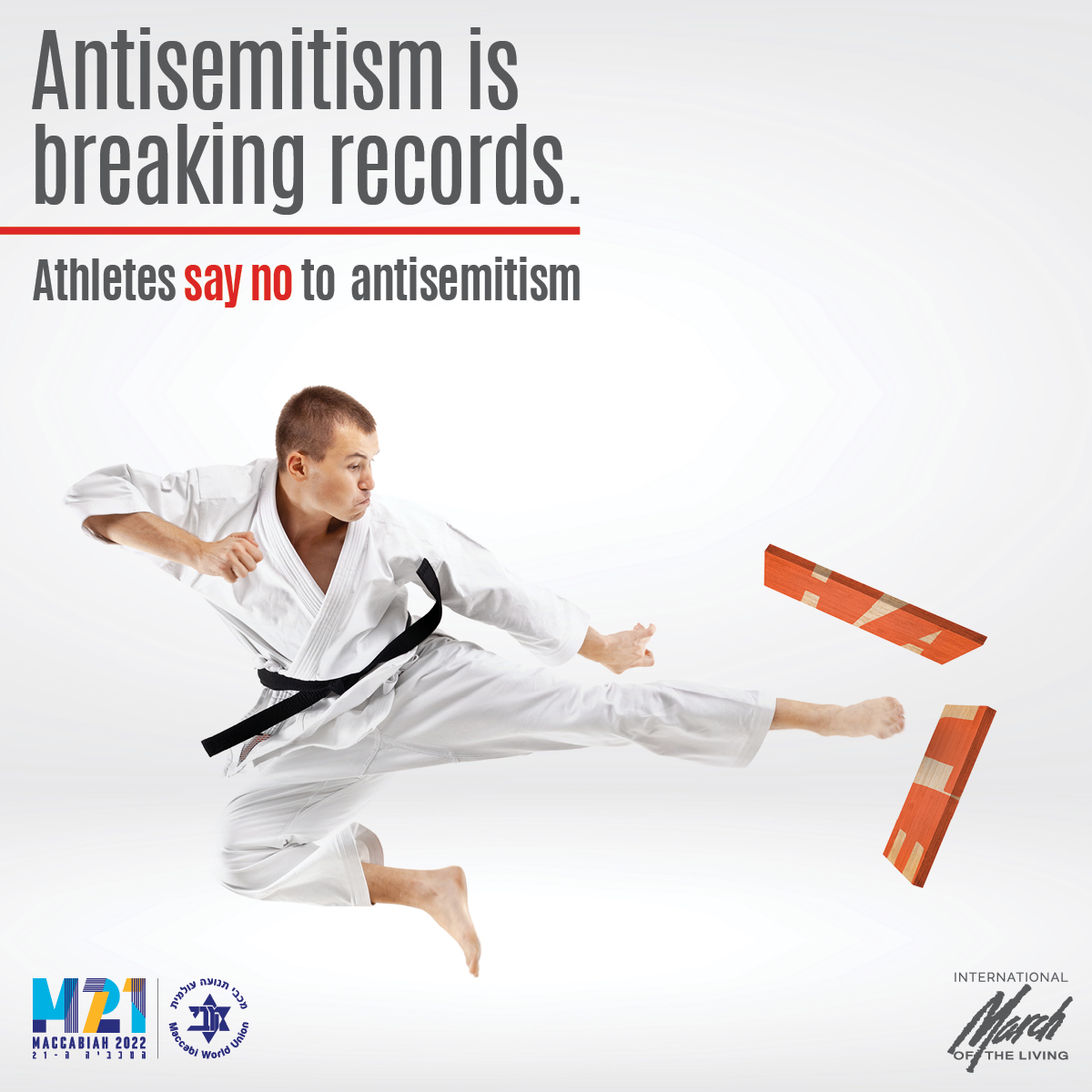 MOTLorg's tweet photo. Antisemitism is breaking records. Take a stand against this dangerous threat together with athletes all around the world! Share &amp; learn more at https://t.co/bmtWrw0smR

#Tokyo2020
#NeverMeansNever
#AthletesSayNoToAntisemitism
#Olympics2020
#Olympics2021 https://t.co/jstcEauMWm