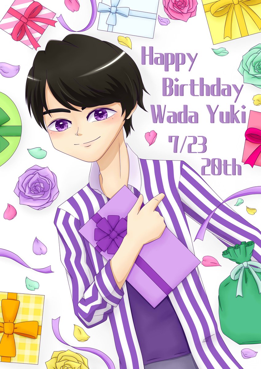 smile6210's tweet photo. 和田くんHappy Birthday!!💜
祝20歳!!✨
Jr.SPを好きになって和田担になって、こうやって20歳をお祝い出来てることが幸せです…!💜
この1年が、和田くんにとって幸せでありますように…!✨
#和田優希誕生祭
#JrSP #HappySPTime
#ウキウキドキドキ祝ハタチ https://t.co/7hCjvLTUTP