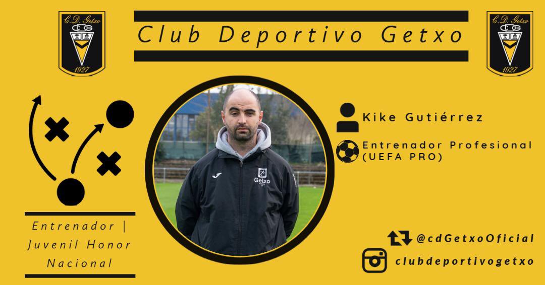 cdGetxoOficial's tweet photo. 🔉‼️Cuerpo técnico del JUVENIL A para la temporada 21/22:

Kike Gutiérrez
Borja Gómez
Jorge Gatón 
Carlos Javier Baptista “Batis”

Aupa Getxo!!🐝🐝🐝 https://t.co/HdiVOttHj8