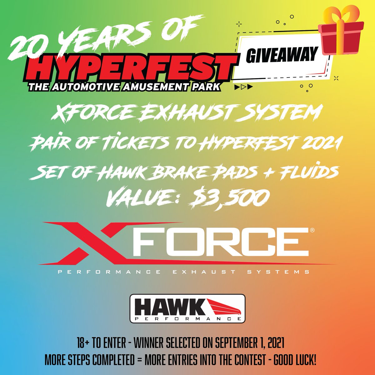 Hyperfest's tweet image. Our next giveaway is live!
ENTER &amp;gt;&amp;gt; tinyurl.com/xforceexhaust