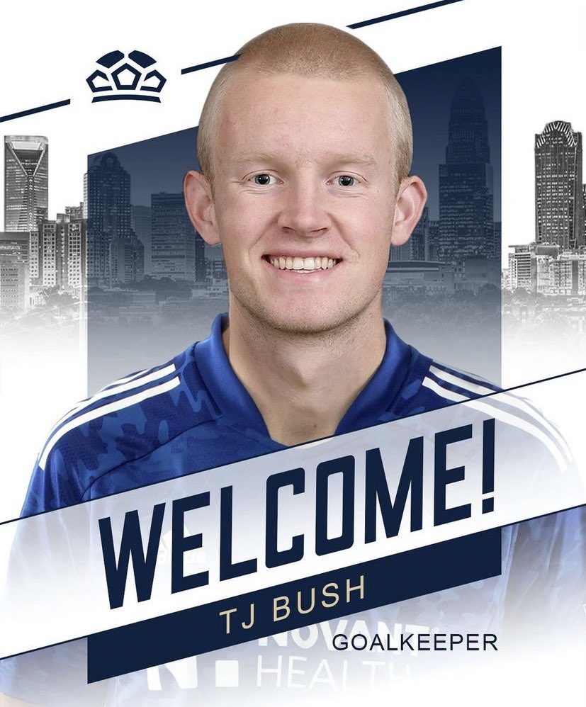 Congrats to <a href="/TJ_Bush/">TJ Bush</a> on signing his first pro contract in the USL with NC side <a href="/Independence/">Charlotte Independence</a>! #RepDMV

“I’m looking forward to learning from their experience and contributing in any way I can!” - Bush
