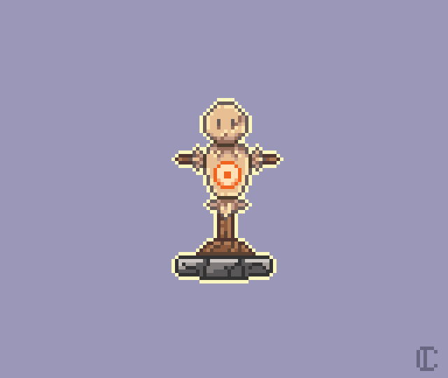 CornaPix's tweet photo. A little #TargetDummy for @Pixel_Dailies 

 #pixel_dailies #pixelart #aseprite https://t.co/m9xOtYoGo6