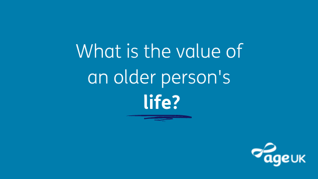 age_uk's tweet photo. What is the value of an older person's life?
Our Charity Director, @Car_Abrahams, shares her views on a pertinent question that's arisen as a result of the pandemic: https://t.co/BGWIac76Yk https://t.co/43TBR5MPsQ