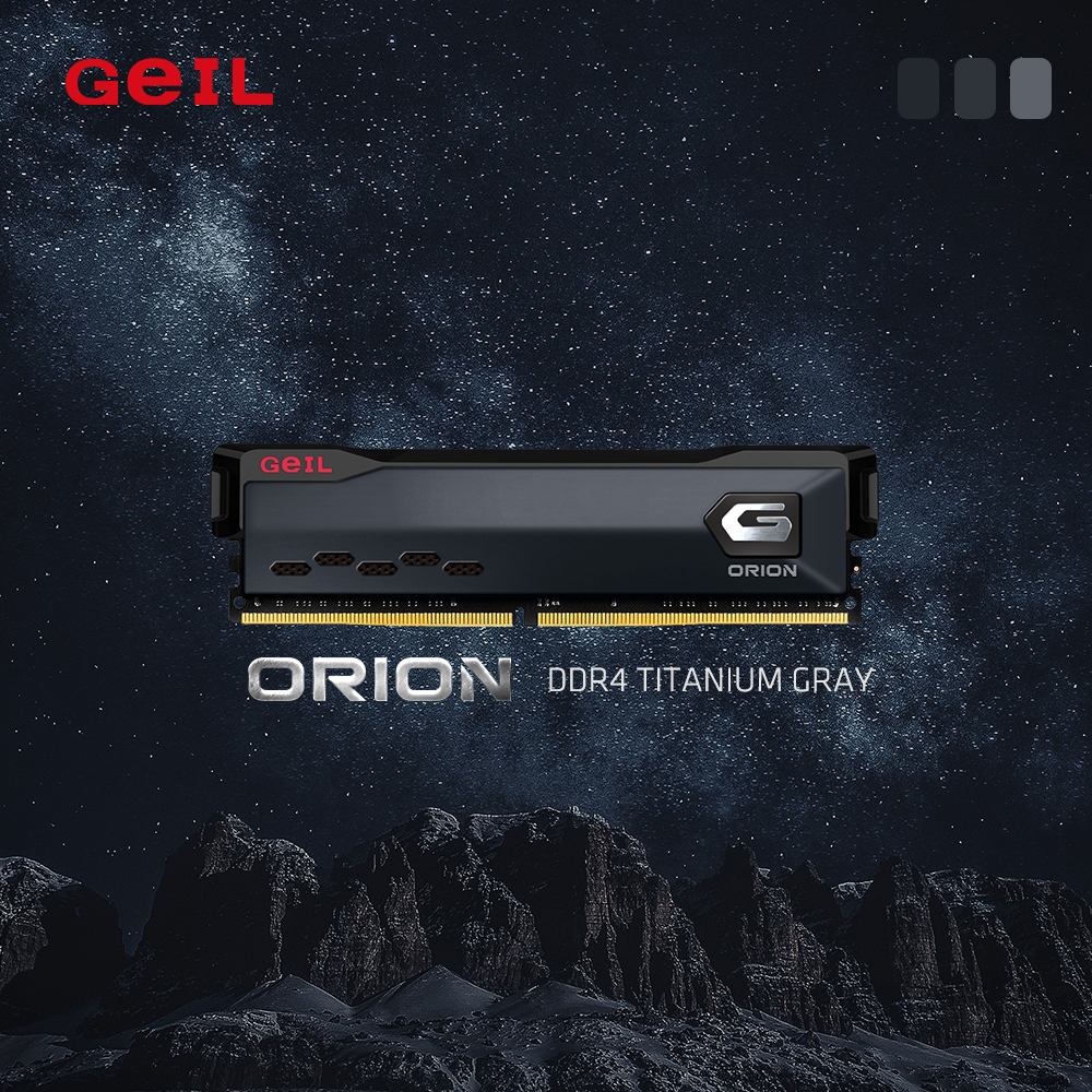 GeILMemory's tweet photo. Strong performance with durability just like titanium, GeIL ORION Memory in Titanium Gray will strengthen just about any PC!
#GeILMemory #Memory #ORION #GeILOrion #RAM #computermemory #gray #Ryzen #geek #gamingpc #gamingpcupgrade #PCHardware #pccomponents #pc #PCGaming #gaming https://t.co/49ljC0M0jX